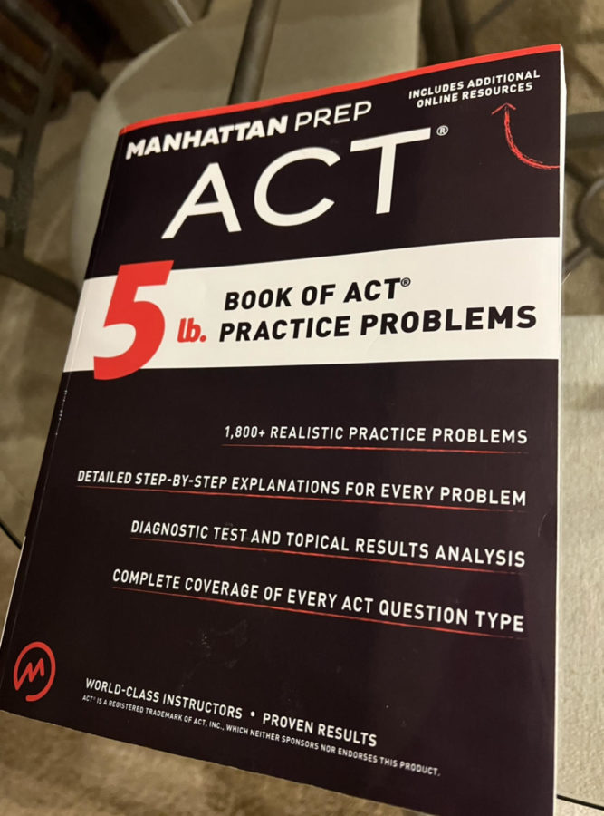 The 5lb ACT Prep book is available to order on amazon. 
