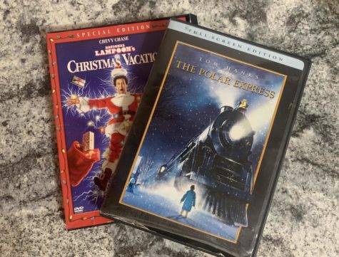 Both Polar Express and Christmas Vaction CD.