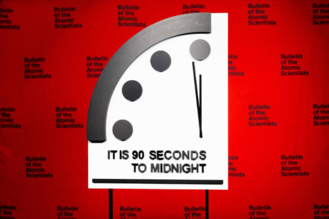 The Doomsday Clock is unveiled at the 2023 announcement and is revealed to be 90 seconds to midnight by the Science and Security Board. We are living in a time of unprecedented danger, and the Doomsday Clock time reflects that reality, executive director Rachel Bronson said.