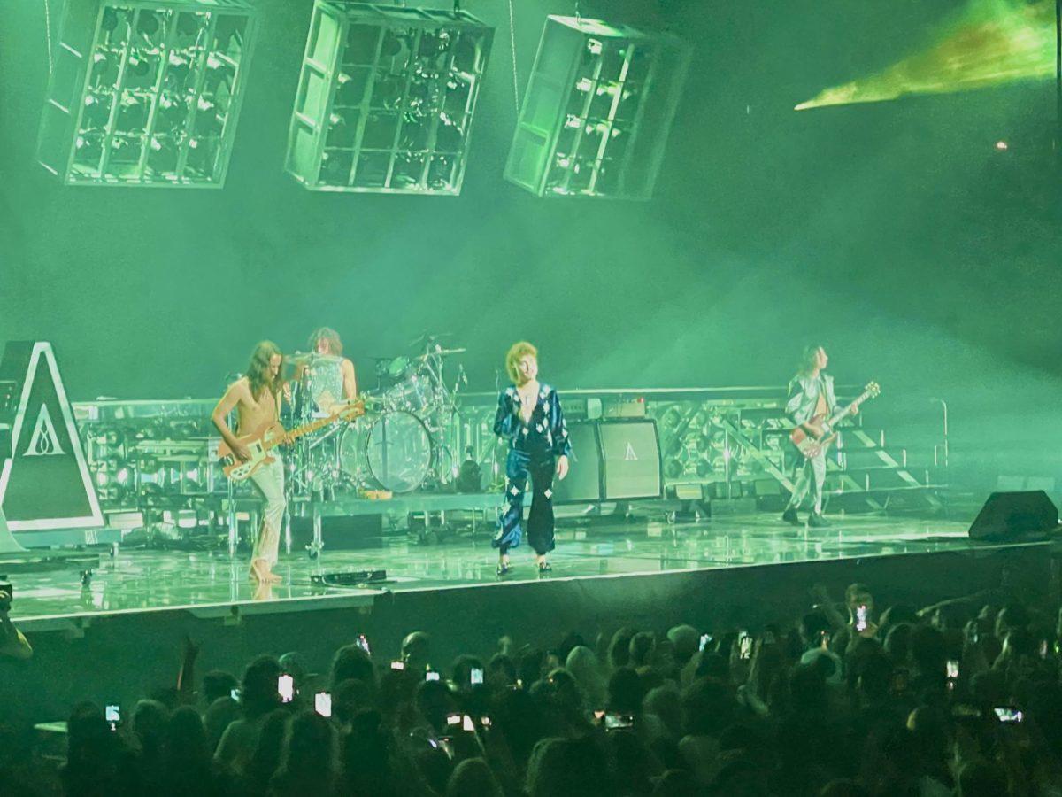 On July 24, 2023, Greta Van Fleet performed at the Bridgestone Arena in Nashville, Tennessee for the start of their new world tour, "Starcatcher."