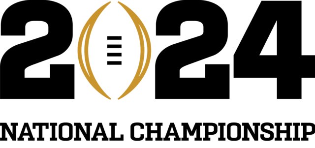 The logo for the 2024 College Football Championship.
