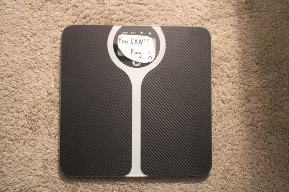 Wrestlers have extra stress when it comes to monitoring their weight, as this is a component that determines who they wrestle. 
