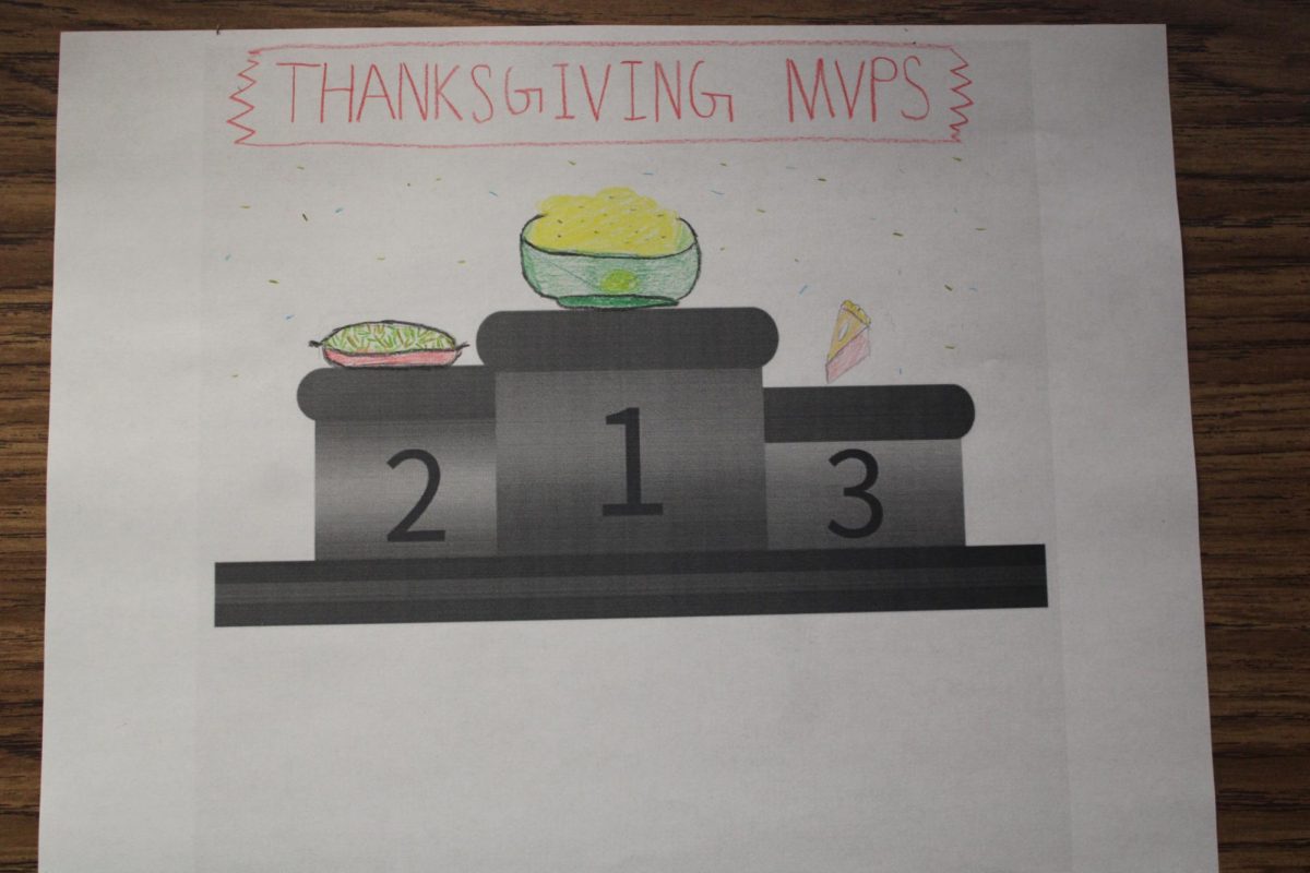 Mashed potatoes are the winner of Thanksgiving dinner, followed by green beans and apple pie. 