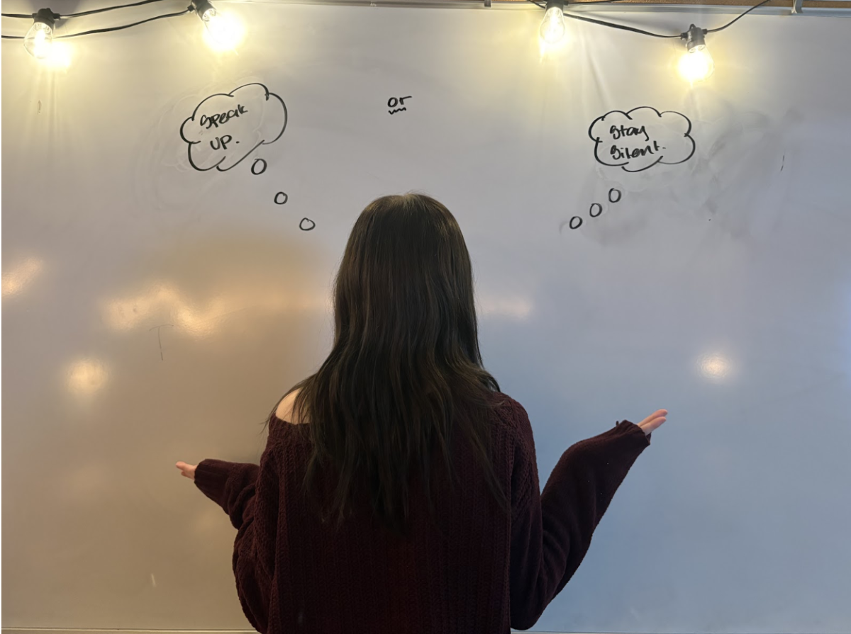 Everyday, teens struggle with the battle between speaking up and staying silent. It is important that we use the privilege of having a voice over of remaining neutral. 

